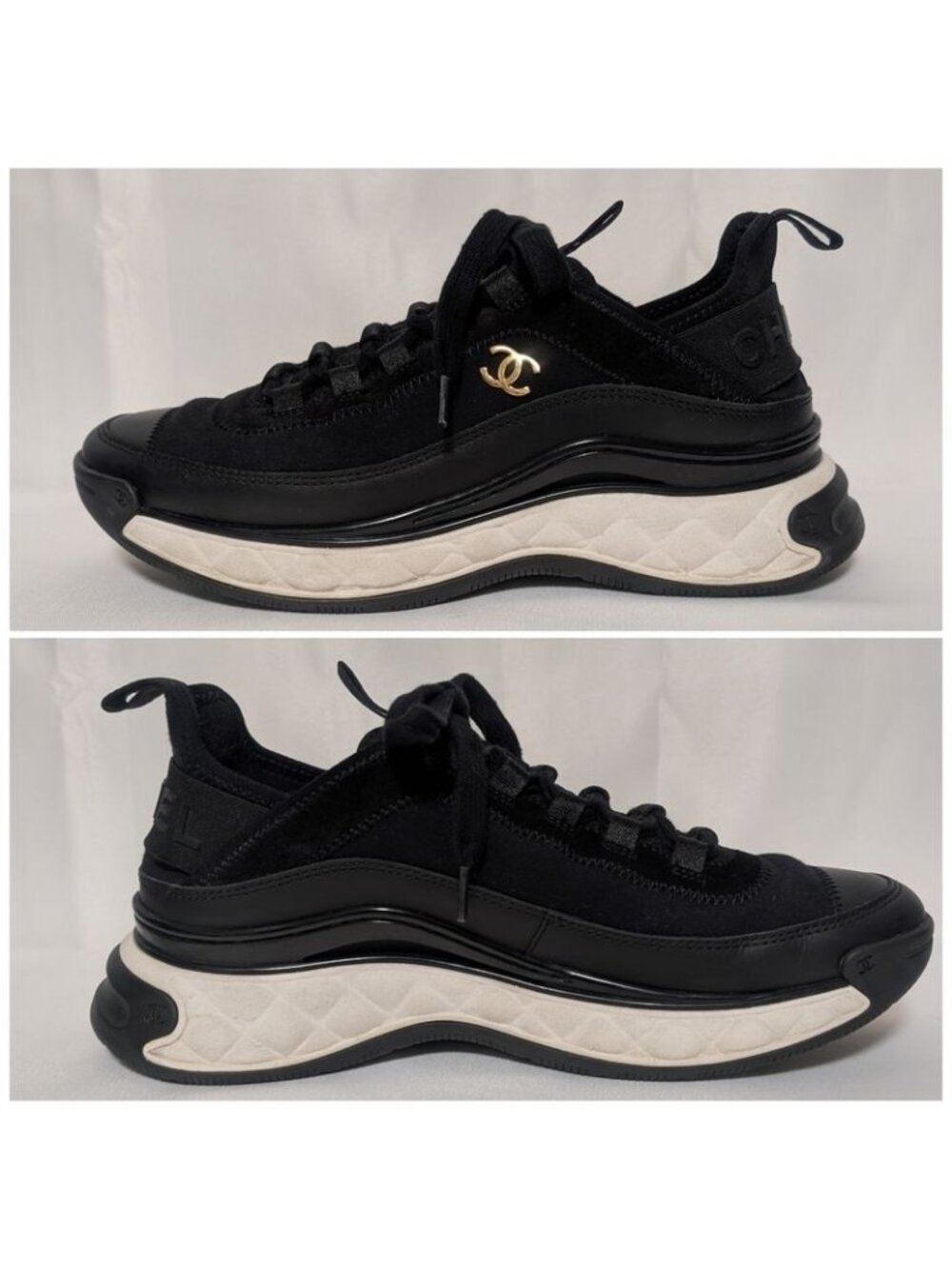 Chanel Sneakers CC Logo Quilted - Picture 2 of 10